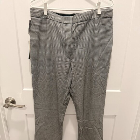 Aritzia Babaton | Numero Mid Rise Skinny Pants | Black/White | Size 16 - Picture 1 of 8